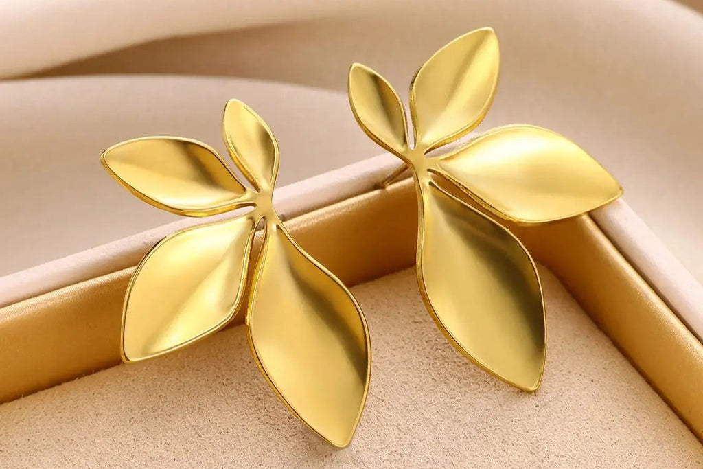 Boucles d’oreilles FEUILLA